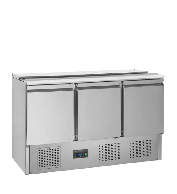 Saladette, kjølebenk 368L 3dørs Dim: 137x70x88cm - Bilde 2