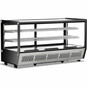 Display, kjøledisk, vitrine 268L  Modell: Adexa CW250,  sort