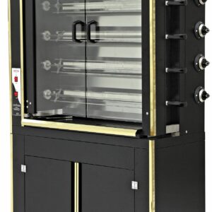 Plus Elektrisk kylling grill gulv modell med skap                    Modell: EMP.5EE Dim: 120x57x203cm