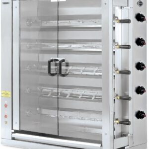 Elektrisk kylling grill bord modell                   Modell: EMP.5EE Dim: 120x48x118cm